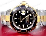 High Quality Copy Rolex 2-Tone Black Submariner Watch_th.jpg